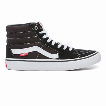 Férfi Vans Sk8-Hi Pro Deszkás Cipő VA6290817 Fekete/Fehér